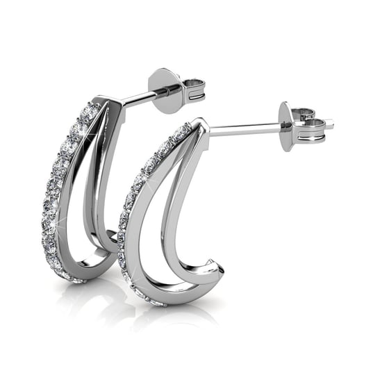 Joyce Örhängen - Silver och Kristall - Image 3