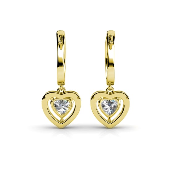 Only Love Oorbellen - Goud en Kristal - Image 3