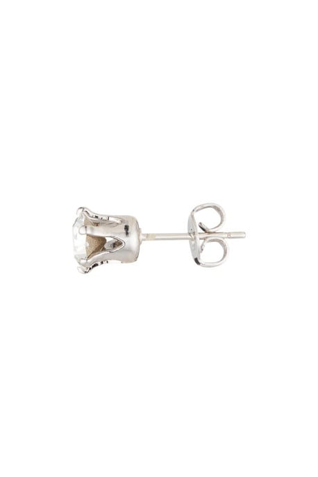 Solitaire S Oorbellen - Zilver en Kristal - Image 4