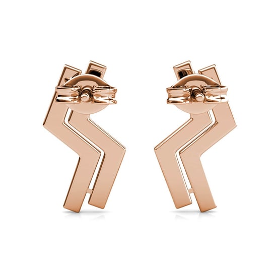 Brontide Örhängen - Rose Gold och Crystal - Image 4