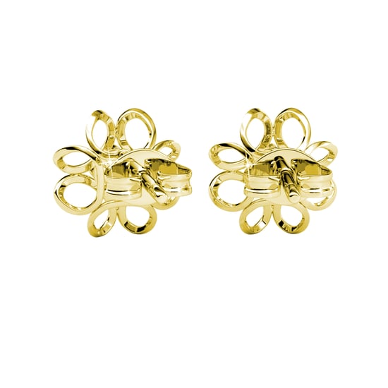 Narcissen oorbellen - Goud en kristal - Image 4