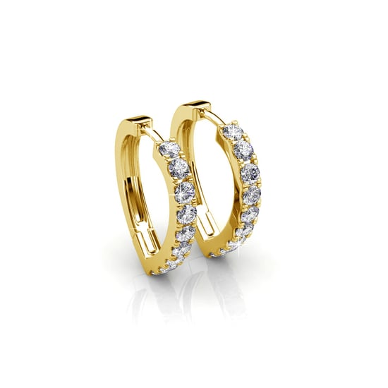 Ariane Oorbellen - Goud en Kristal - Image 4