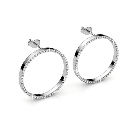 Olina Oorbellen - Zilver en Kristal - Image 2