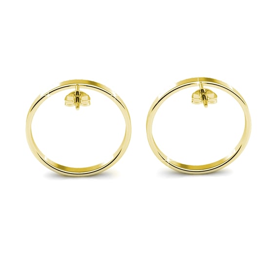 Olina Oorbellen - Goud en Kristal - Image 4