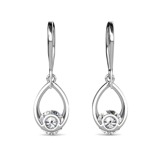 Tristin Hook Oorbellen - Zilver en Kristal - Image 5