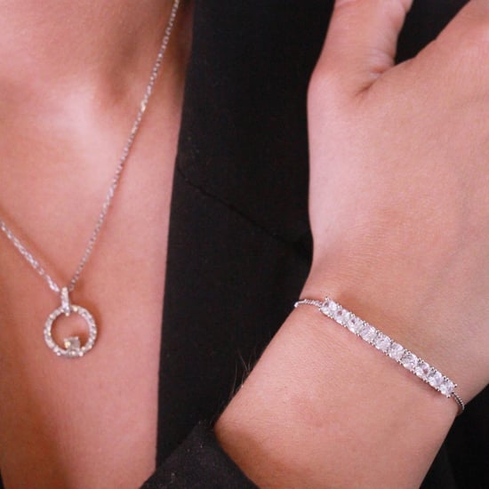 Mia Amory Sets - Silver and Crystal - Image 4