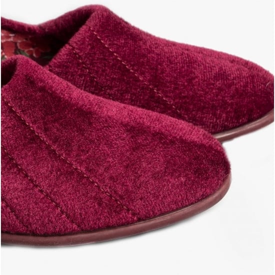 GBS AUDREY Womens Slippers Burgundy - Image 4