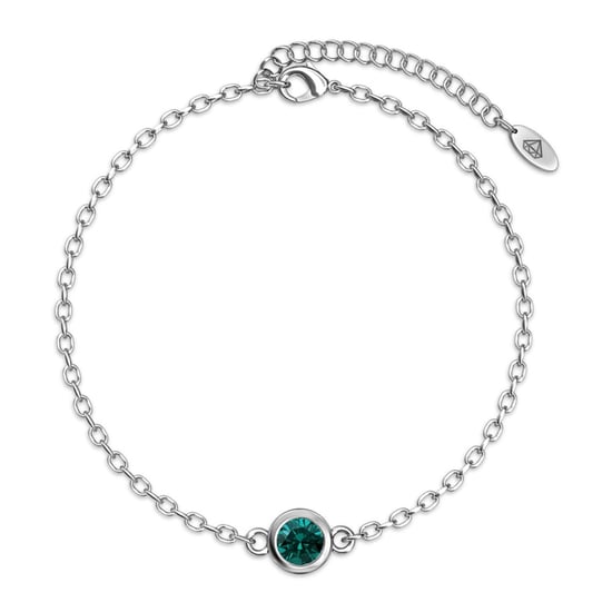 Geboortesteen armbanden - Zilver, kristal en groen - Image 3