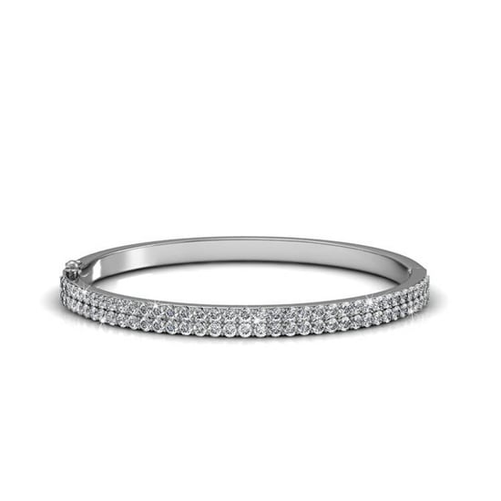 Glamour armbanden - Zilver en kristal - Image 1