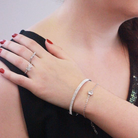 Glamour armbanden - Zilver en kristal - Image 2