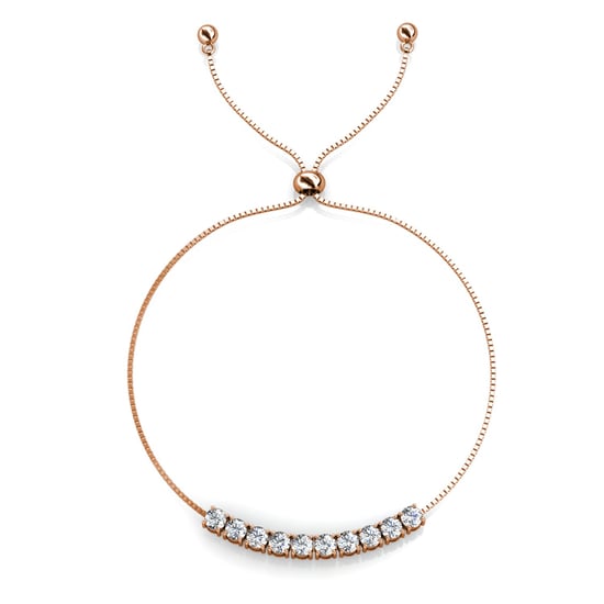 Crystal Mia armbanden - roségoud en kristal - Image 3