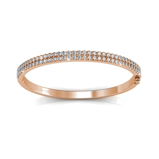 Glamour armbanden - Roségoud en kristal - Image 2