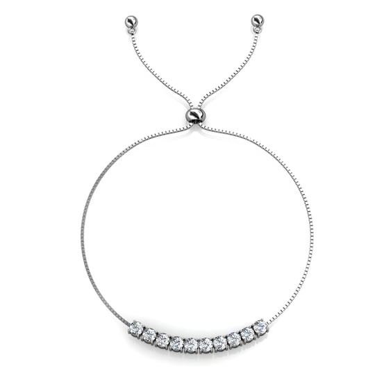 Crystal Mia Armbanden - Zilver en Kristal - Image 3