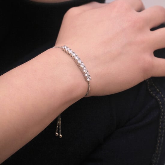 Crystal Mia Armbanden - Zilver en Kristal - Image 4