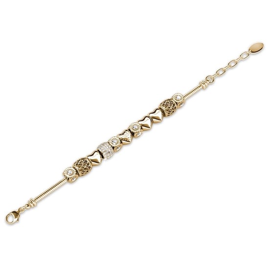 Stralende Charm Armbanden - Goud en Kristal - Image 2