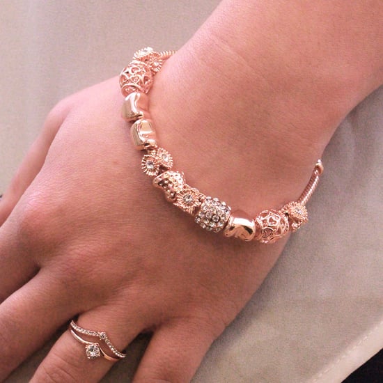 Radiant Charm Armband - Rose Gold och Crystal - Image 2