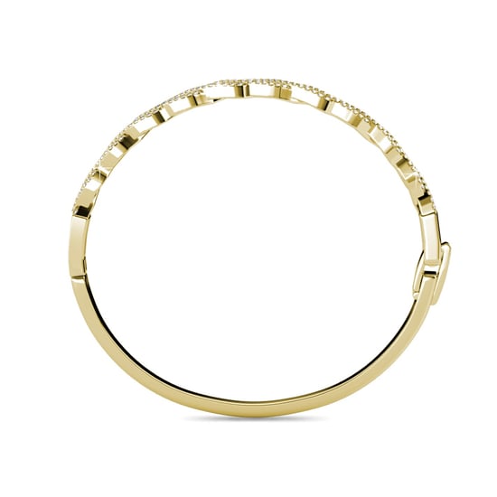 Gevlochten armbanden - Goud en kristal - Image 4
