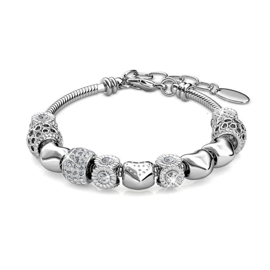 Stralende Charm Armbanden - Zilver en Kristal - Image 3
