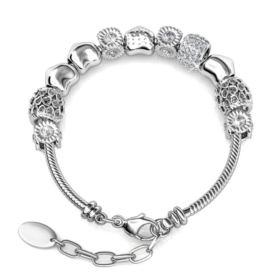 Stralende Charm Armbanden - Zilver en Kristal - Image 5