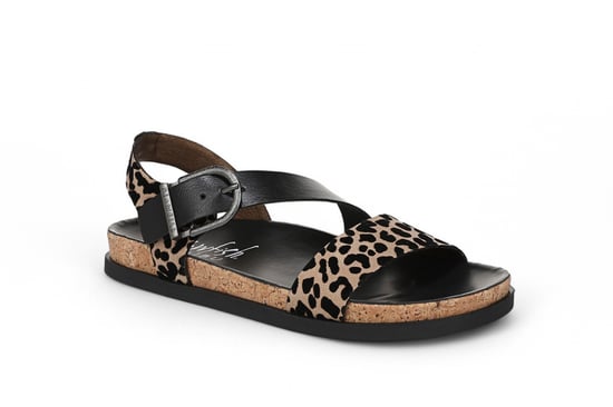 Blowfish Malibu Dames Luipaard Bruine Voetbed Sandalen - Lance - Image 4