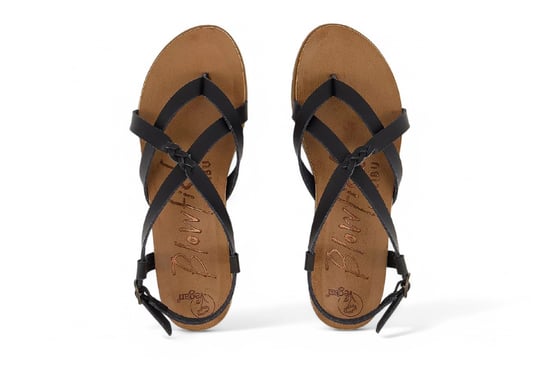 Blowfish Malibu Dames Zwarte Strappy Buckle Sandalen - Macarah B - Image 5