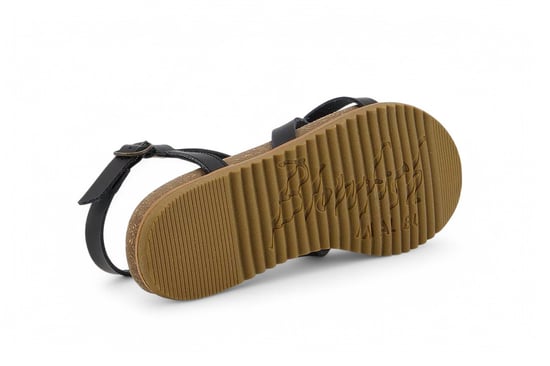Blowfish Malibu Dames Zwarte Strappy Buckle Sandalen - Macarah B - Image 6