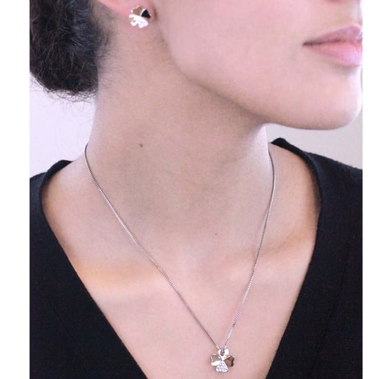 Clover Petal Sets - Silver och Crystal - Image 2