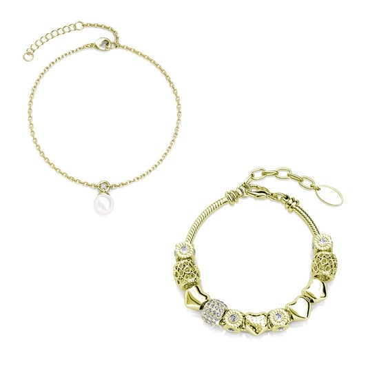 Advent calendar 13 jewels and 11 pearls - Gold and Crystal - Image 2
