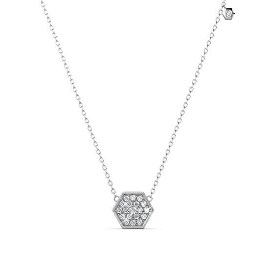 Hexagon set - Silver och Crystal - Image 4