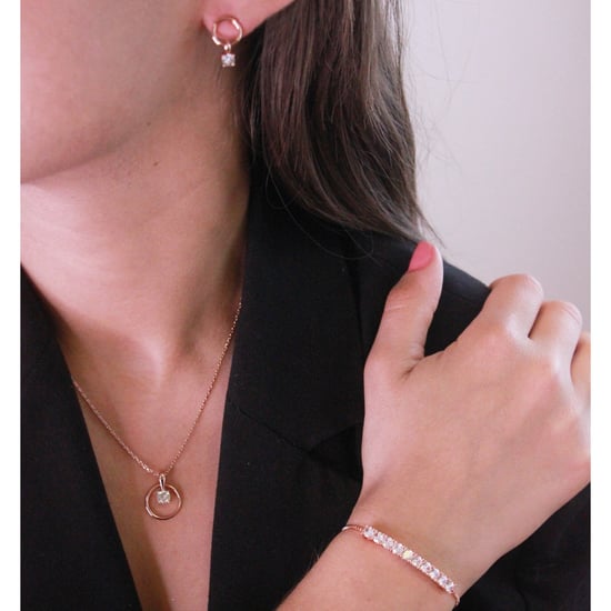 Mia Octavia Sets - Rose Gold and Crystal - Image 2
