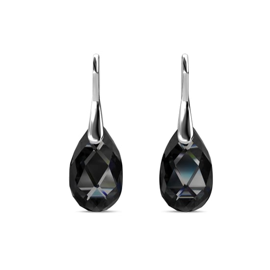 Teardrop haaksets - Zilver en zwart - Image 3
