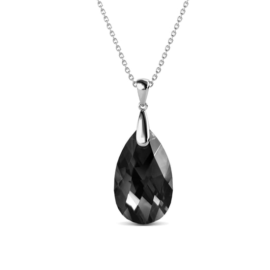 Teardrop haaksets - Zilver en zwart - Image 4