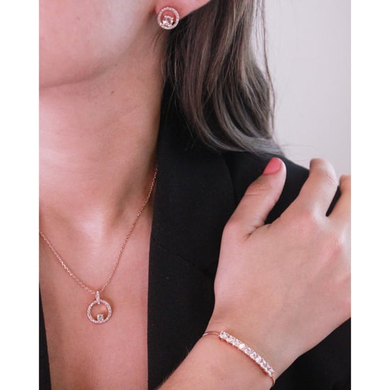 Mia Amory Sets - Rose Gold and Crystal - Image 2