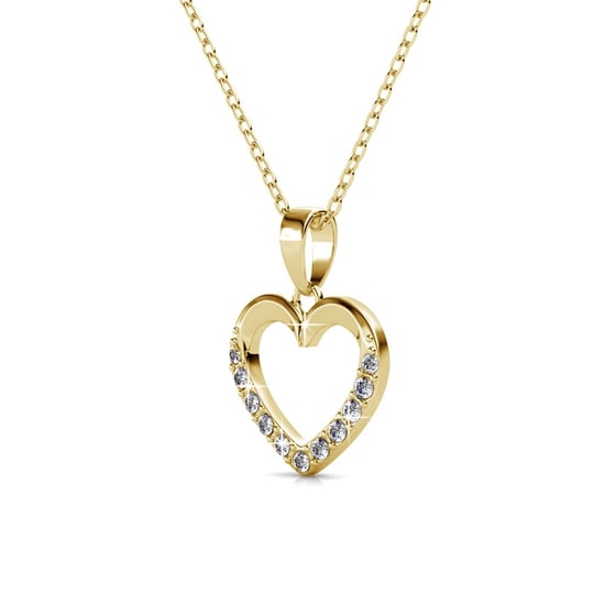 Locked Heart Lovett Two Sets - Gold and Crystal - Image 4