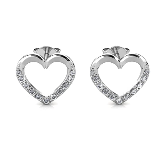 Locked Heart Lovett Sets - Silver and Crystal - Image 3