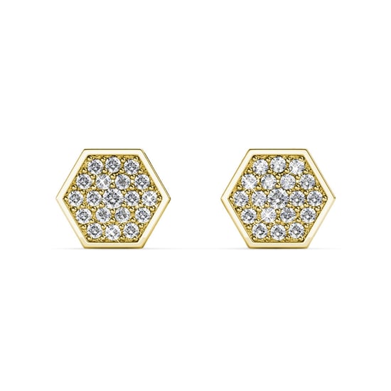 Hexagon set - guld och kristall - Image 3