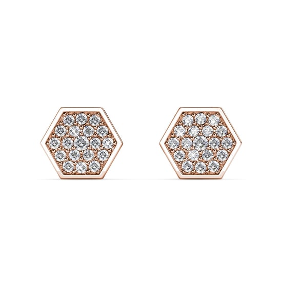 Hexagon Sets - Rose Gold and Crystal - Image 3