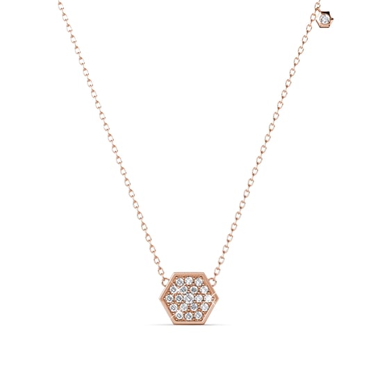 Hexagon Sets - Rose Gold and Crystal - Image 4
