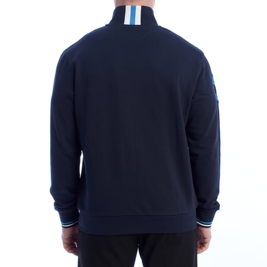 Herren-Sweatshirt mit normaler Passform und Reißverschluss YMF300-FP568 - Image 3