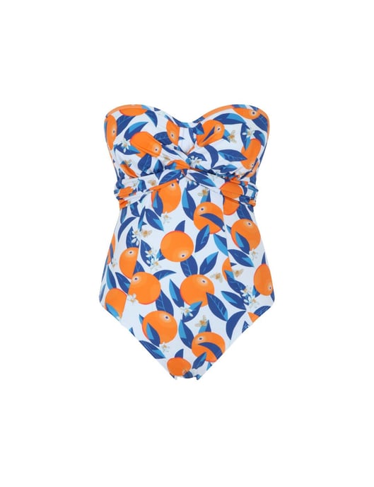 Panache Sicily Tatiana Twist Bandeau Swimsuit - Image 4