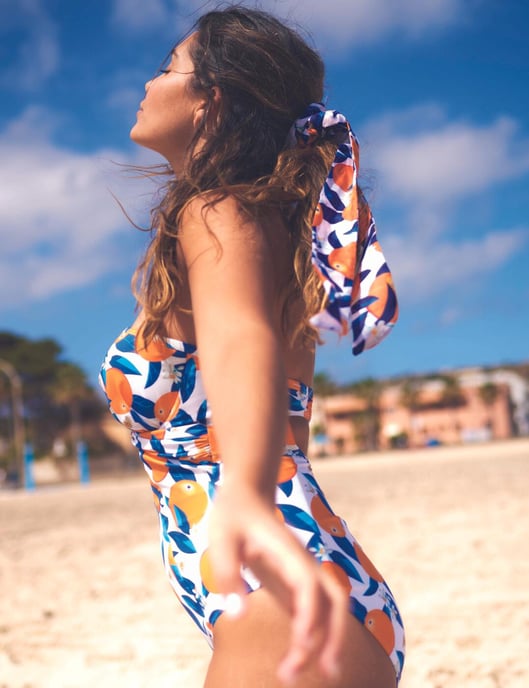 Panache Sicily Tatiana Twist Bandeau Swimsuit - Image 6