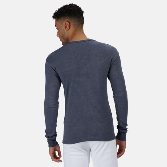 Regatta Termisk underklädsel med lång ärm väst/topp (Denim blå) - Image 3