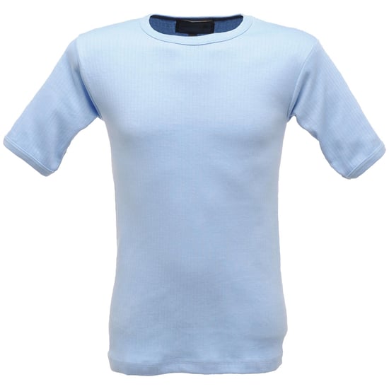 Regatta Heren Thermisch Ondergoed Korte Mouw Vest / T-Shirt (Blauw) - Image 1
