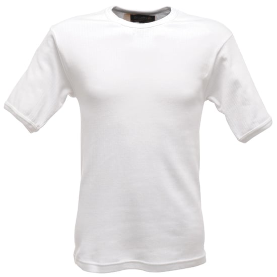 Regatta Heren Thermisch Ondergoed Korte Mouw Vest / T-Shirt (Wit) - Image 1