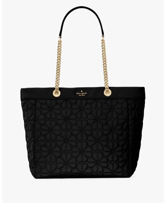 Spade Flower Quilted Spade Flower Quilted Poly Extra Large Tote - Image 1
