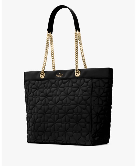 Spade Flower Quilted Spade Flower Quilted Poly Extra Large Tote - Image 3
