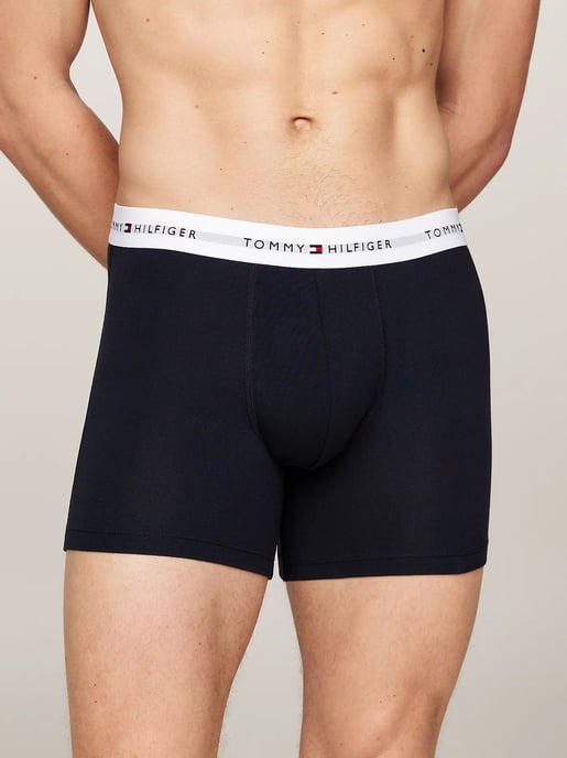 Tommy Hilfiger SIGNATURE KATOEN ESS Heren 3-Pack Boxer Shorts Multikleur - Image 2