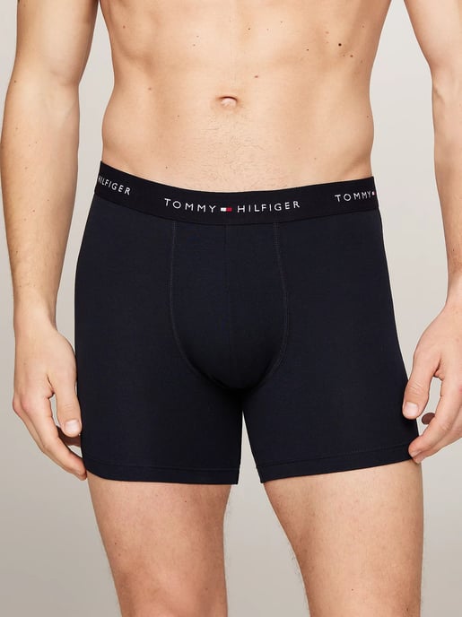 Tommy Hilfiger SIGNATURE KATOEN ESS Heren 3-Pack Boxer Shorts Multikleur - Image 4