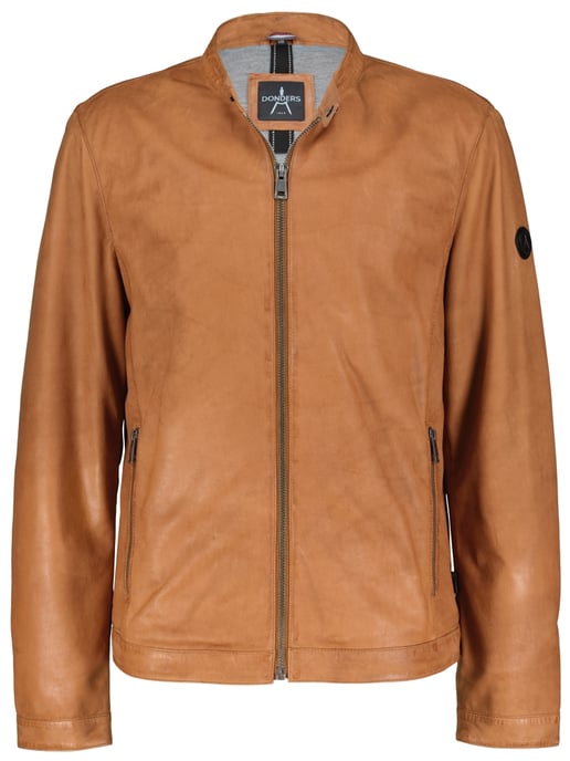 Rumble Leather Jacket - Nut - Image 1