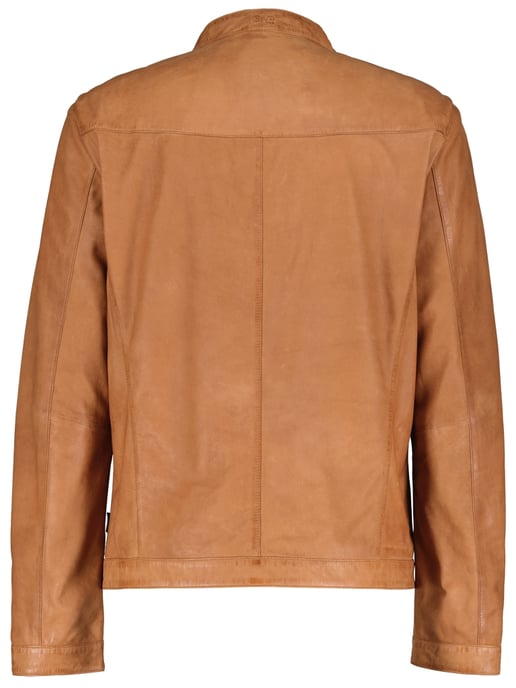 Rumble Leather Jacket - Nut - Image 2